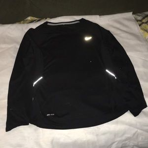 Ladies Nike long sleeve dri-fit work out shirt